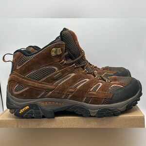 Merrell Mens Moab 2 Mid Waterproof Earth Hiking Boot 11.5